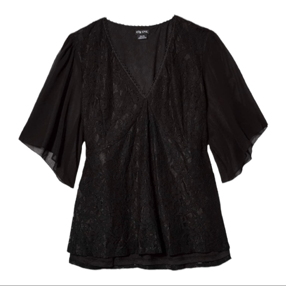 City Chic Top High Born Size XL (22)